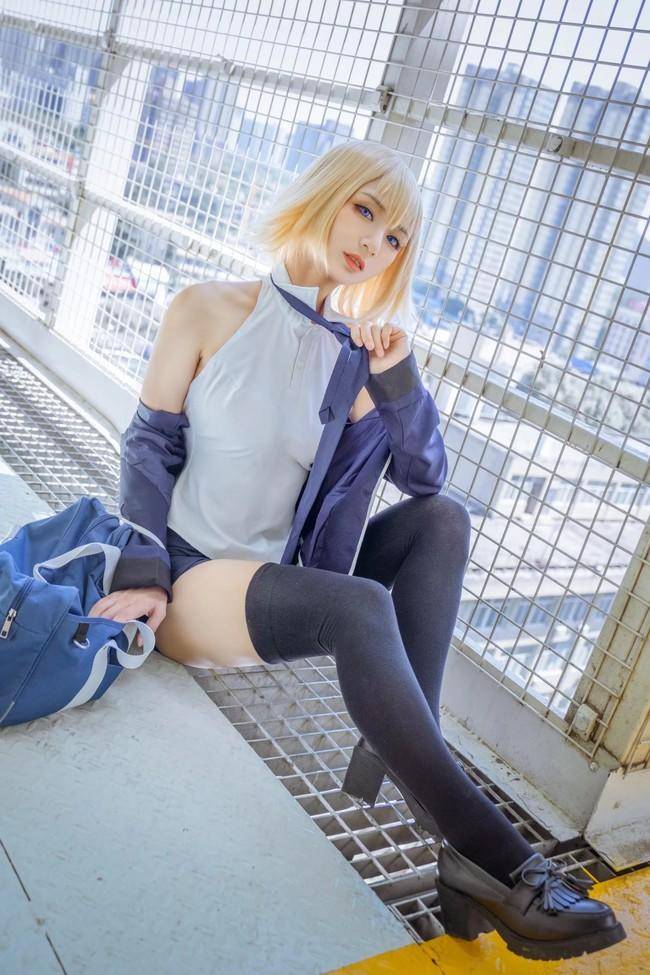 Cosplay福利/圣女贞德cosplay Cn：哈娜酱