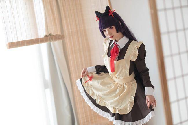 Cosplay福利/五更琉璃 黑丝 Cn：封疆疆w