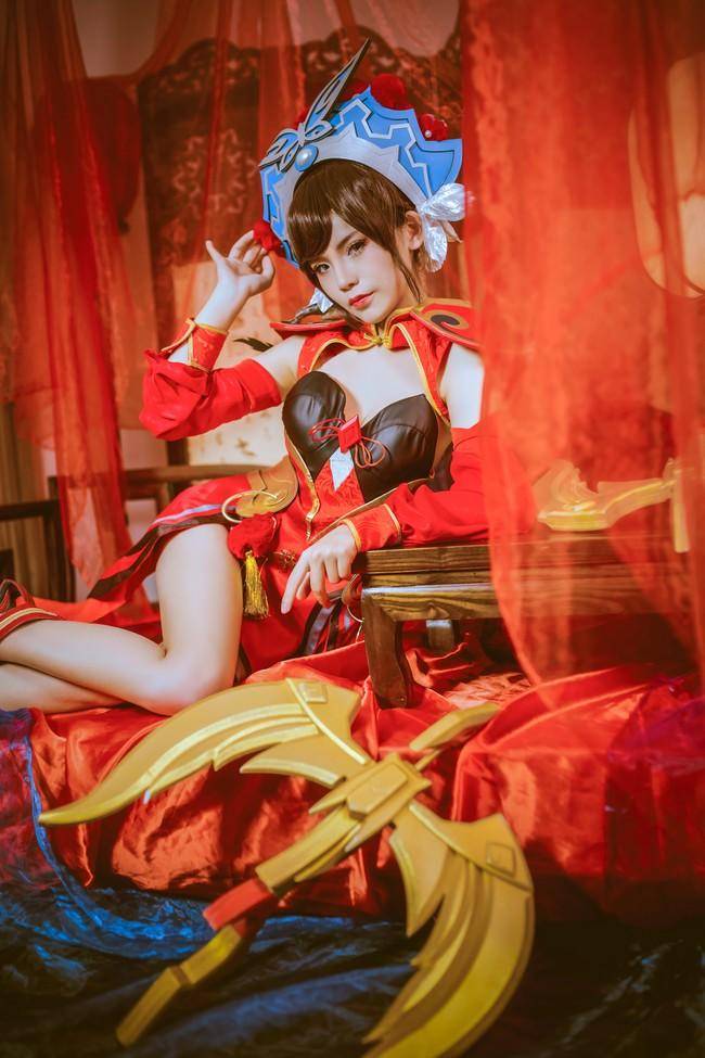 Cosplay福利/霸王别姬cos Cn：粉红草莓屁