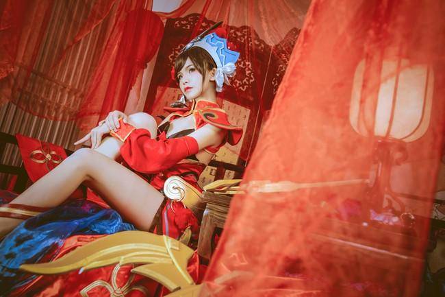 Cosplay福利/霸王别姬cos Cn：粉红草莓屁