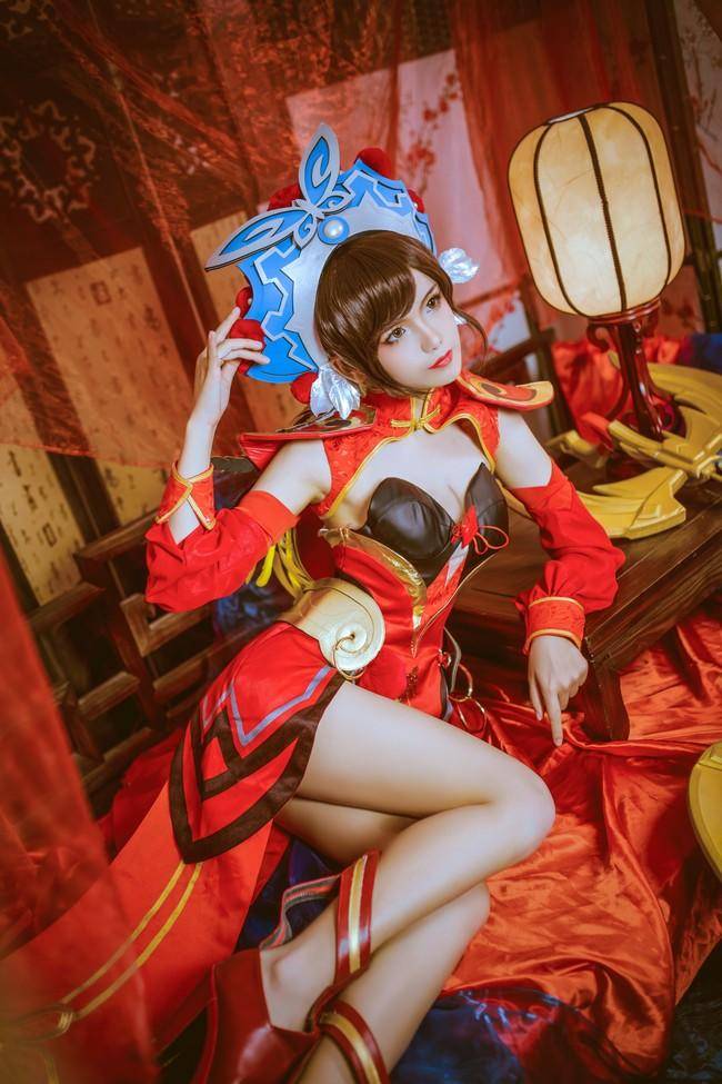 Cosplay福利/霸王别姬cos Cn：粉红草莓屁