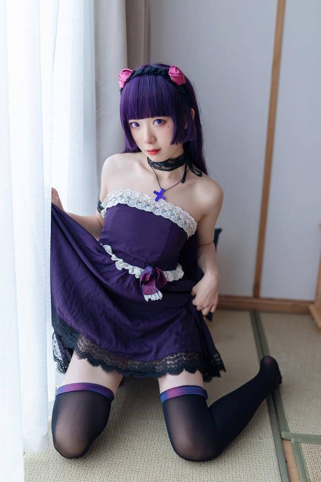 Cosplay福利/五更瑠璃 过膝袜 Cn：封疆
