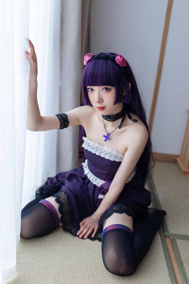 Cosplay福利/五更瑠璃 过膝袜 Cn：封疆