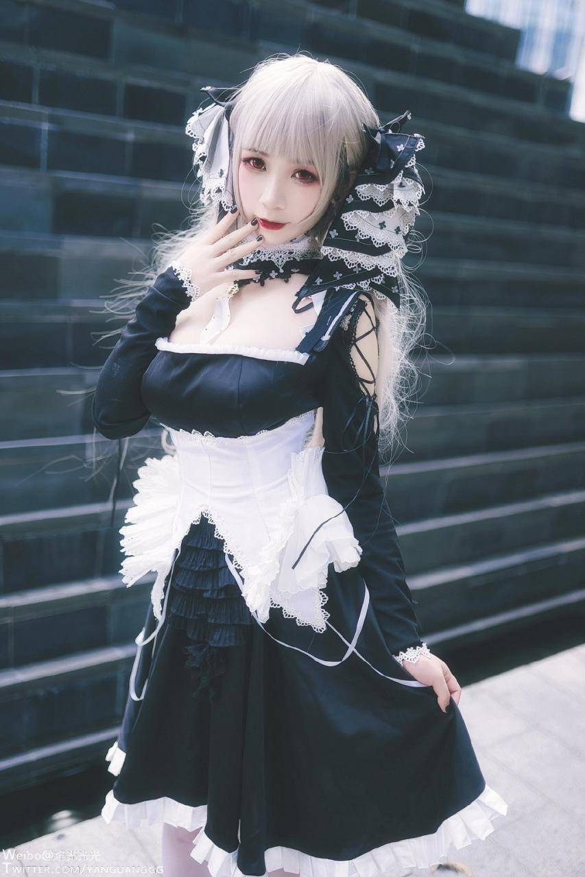 Cosplay福利/碧蓝航线 可畏 Cn：樱落酱w
