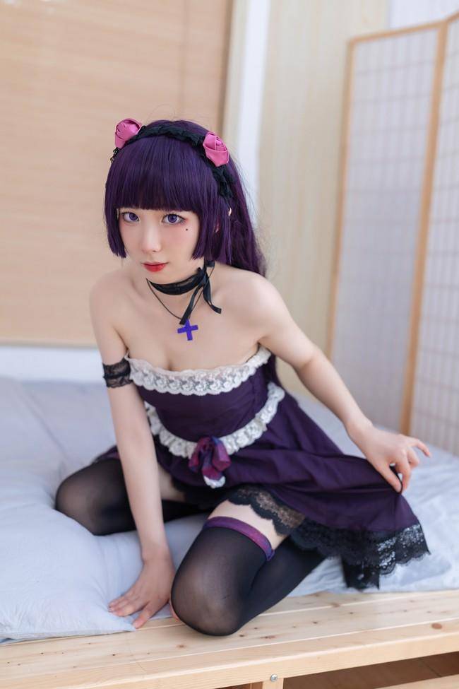 Cosplay福利/五更瑠璃 过膝袜 Cn：封疆