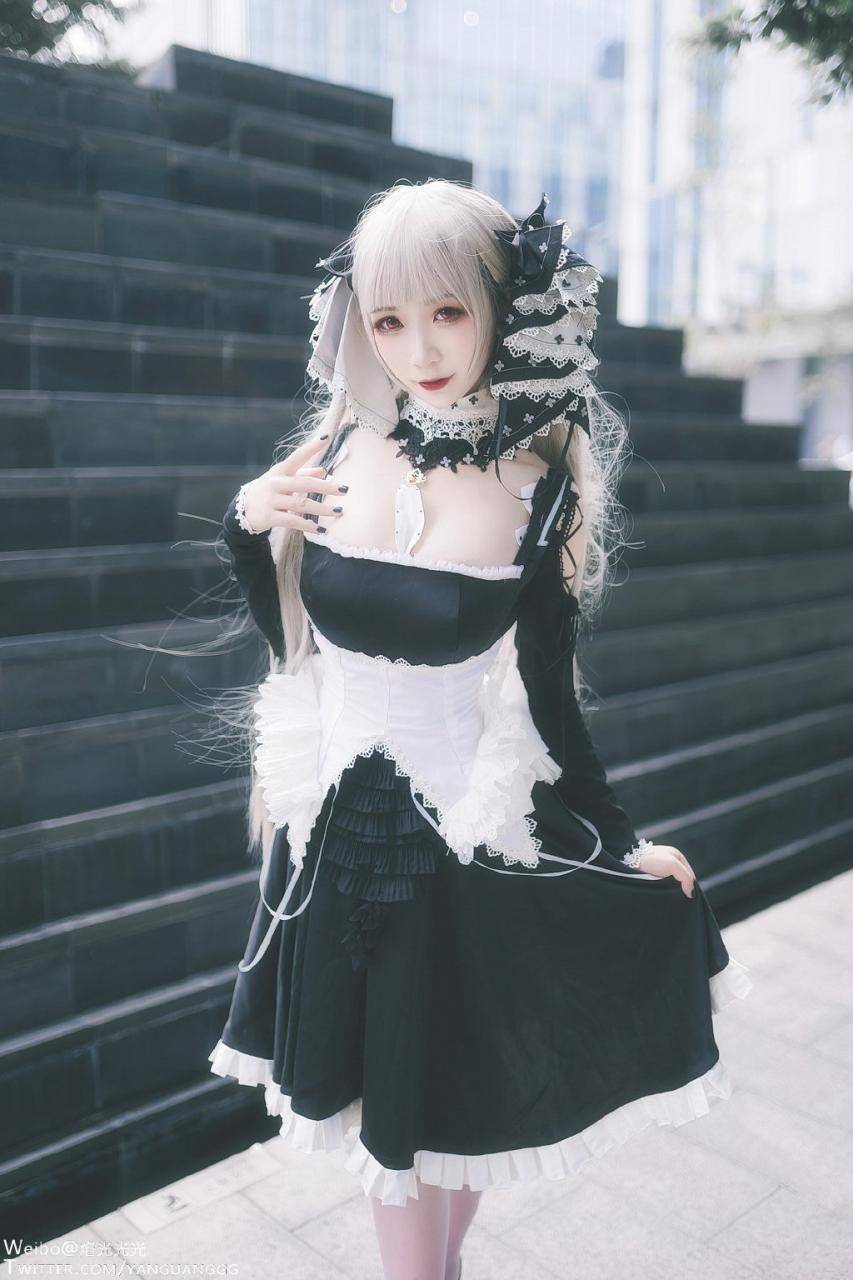 Cosplay福利/碧蓝航线 可畏 Cn：樱落酱w