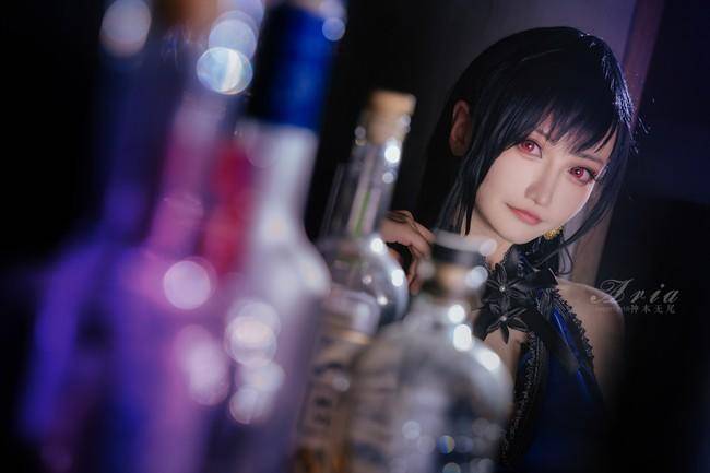 Cosplay福利/蒂法 御姐礼服 Cn：神本无尾