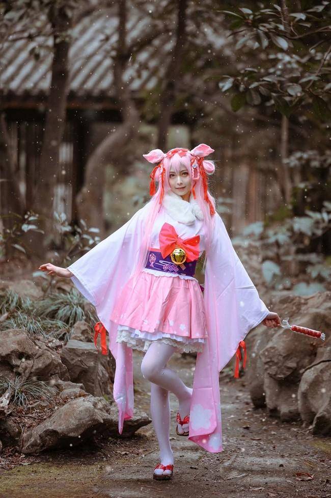 Cosplay福利/如月cosplay Cn：樱岛嗷一