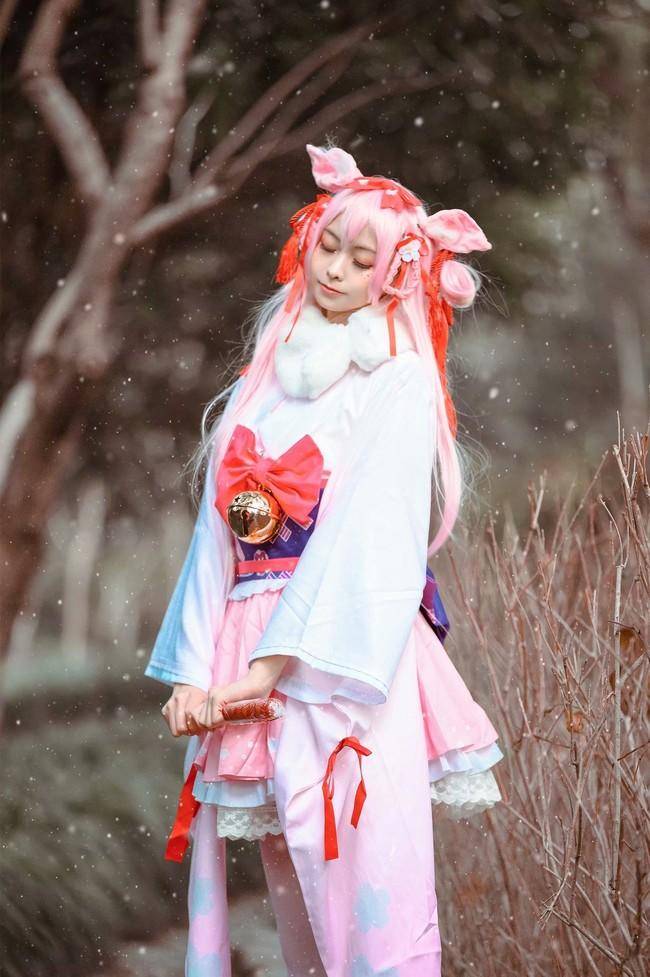 Cosplay福利/如月cosplay Cn：樱岛嗷一