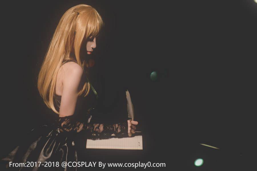 Cosplay福利/死亡笔记弥海砂Cosplay青青子超大尺度美女福利图