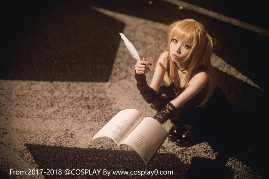Cosplay福利/死亡笔记弥海砂Cosplay青青子超大尺度美女福利图