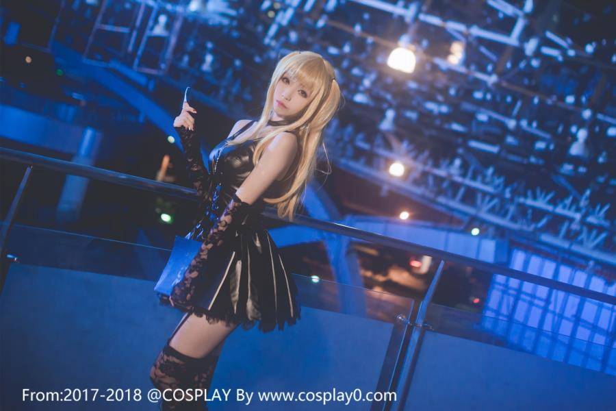 Cosplay福利/死亡笔记弥海砂Cosplay青青子超大尺度美女福利图