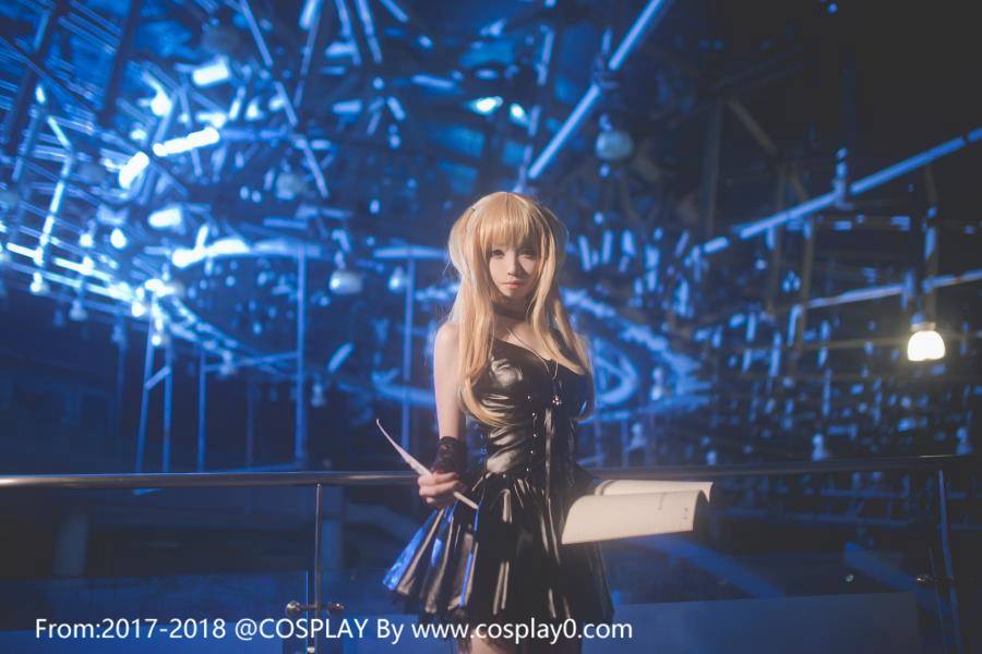 Cosplay福利/死亡笔记弥海砂Cosplay青青子超大尺度美女福利图