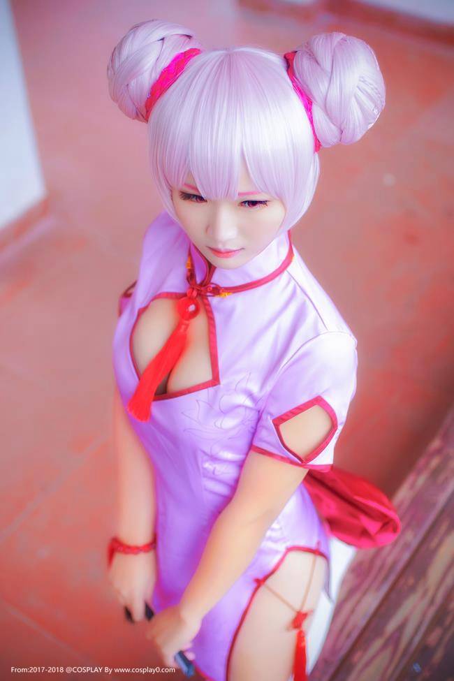 Cosplay福利/王者荣耀小乔白丝萝莉美腿Cosplay福利图片