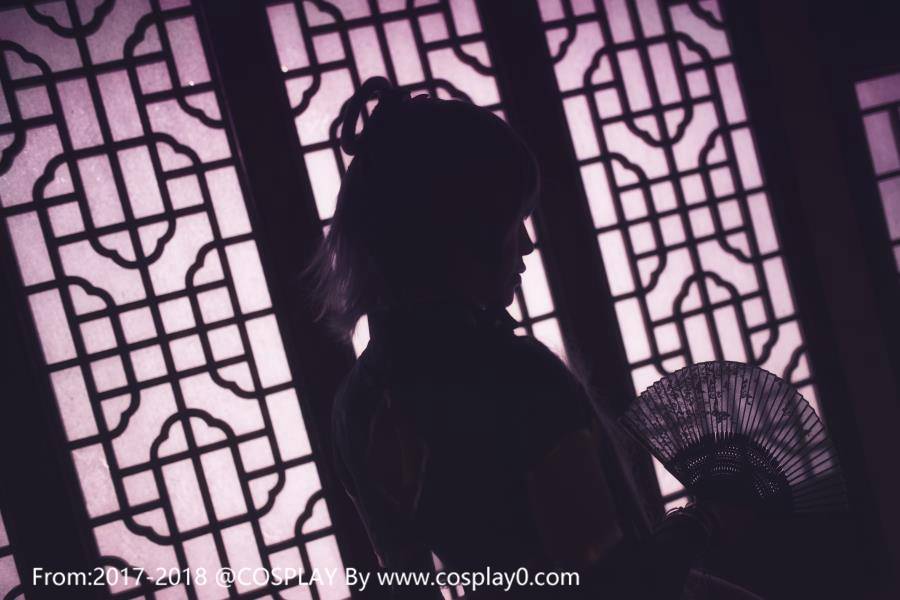 Cosplay福利/汐颜玲Cosplay金丝雀洛天依黑丝萝莉福利图片