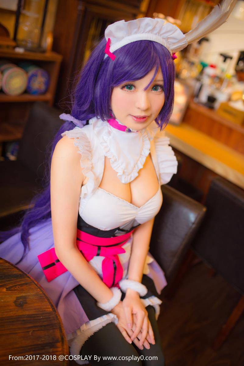 Cosplay福利/青青子w女仆装绚濑绘里东条希Cosplay萝莉福利图片