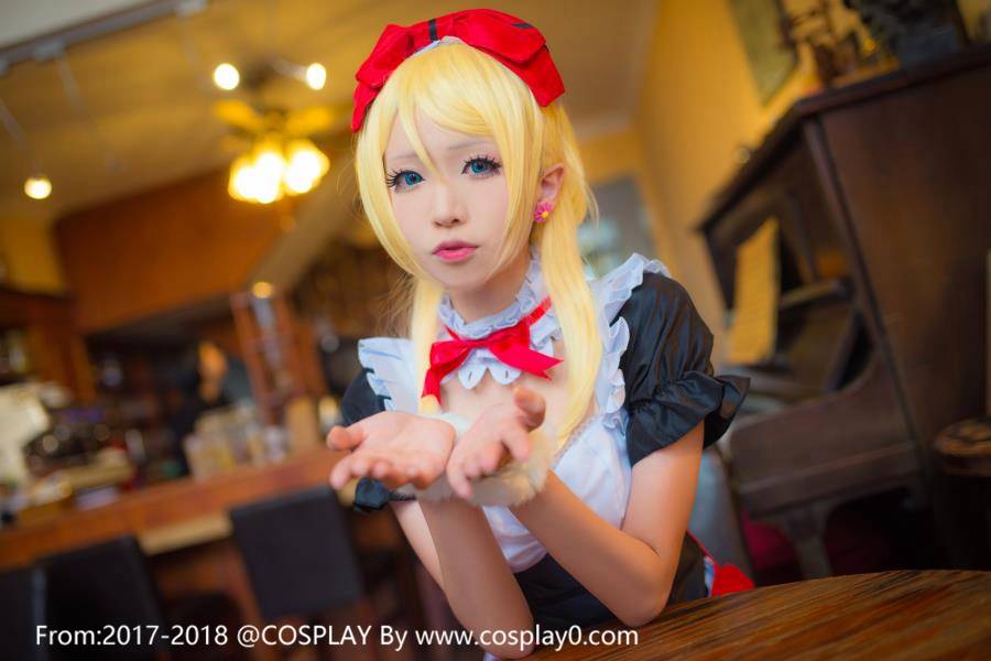 Cosplay福利/青青子w女仆装绚濑绘里东条希Cosplay萝莉福利图片