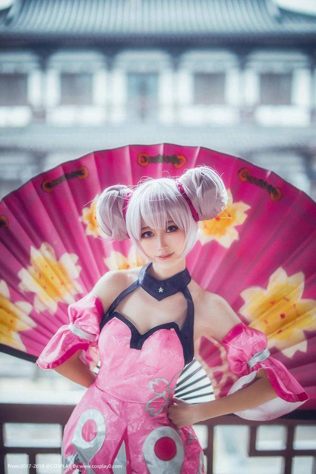 Cosplay福利/王者荣耀小乔白丝萝莉美腿Cosplay福利图片