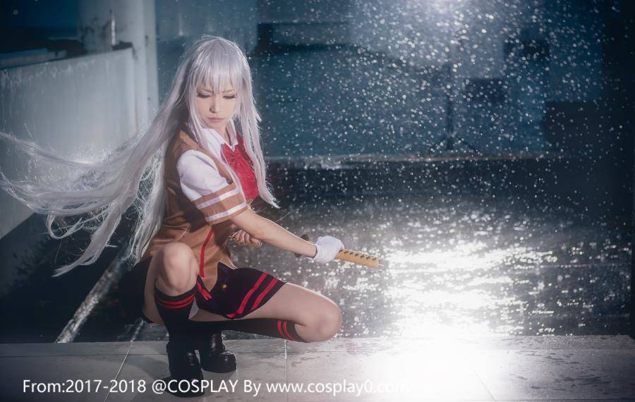 Cosplay福利/萌妹子青青子w一骑当千赵云子龙Cosplay胖次福利图