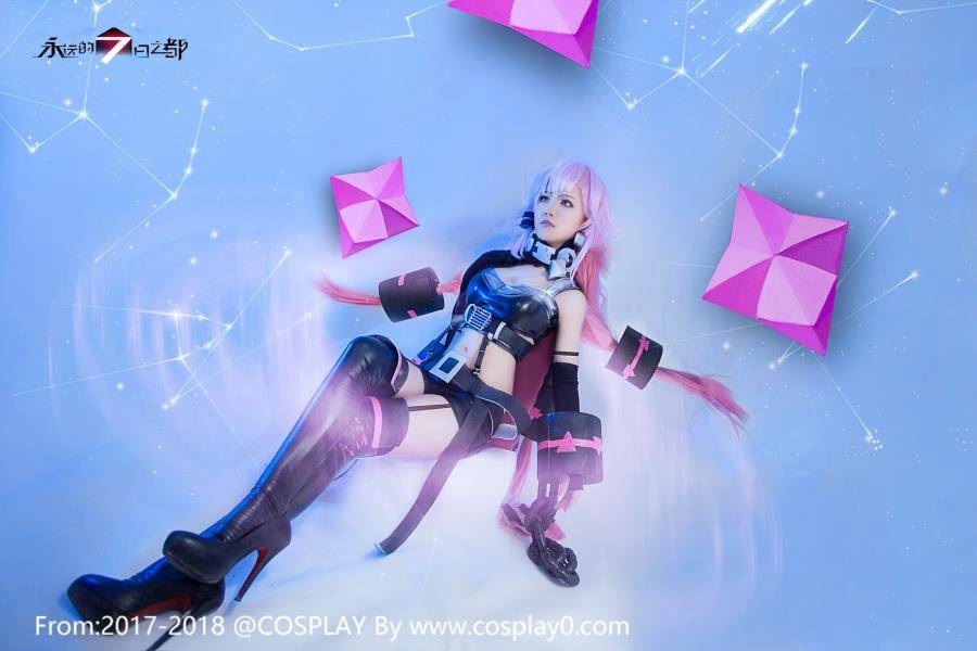 Cosplay福利/coser菡萏星女璐璐Cosplay黑丝萝莉福利图片