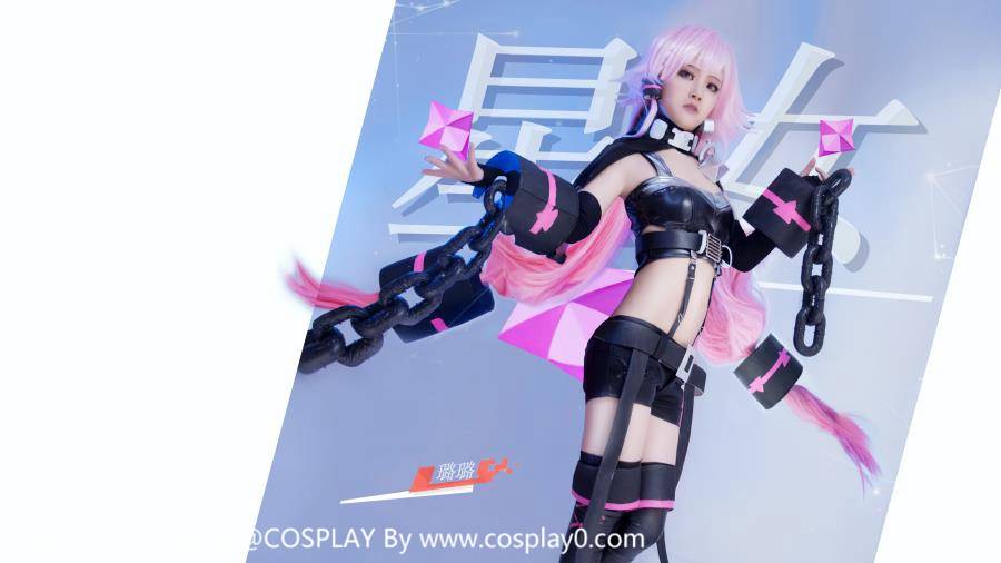 Cosplay福利/coser菡萏星女璐璐Cosplay黑丝萝莉福利图片