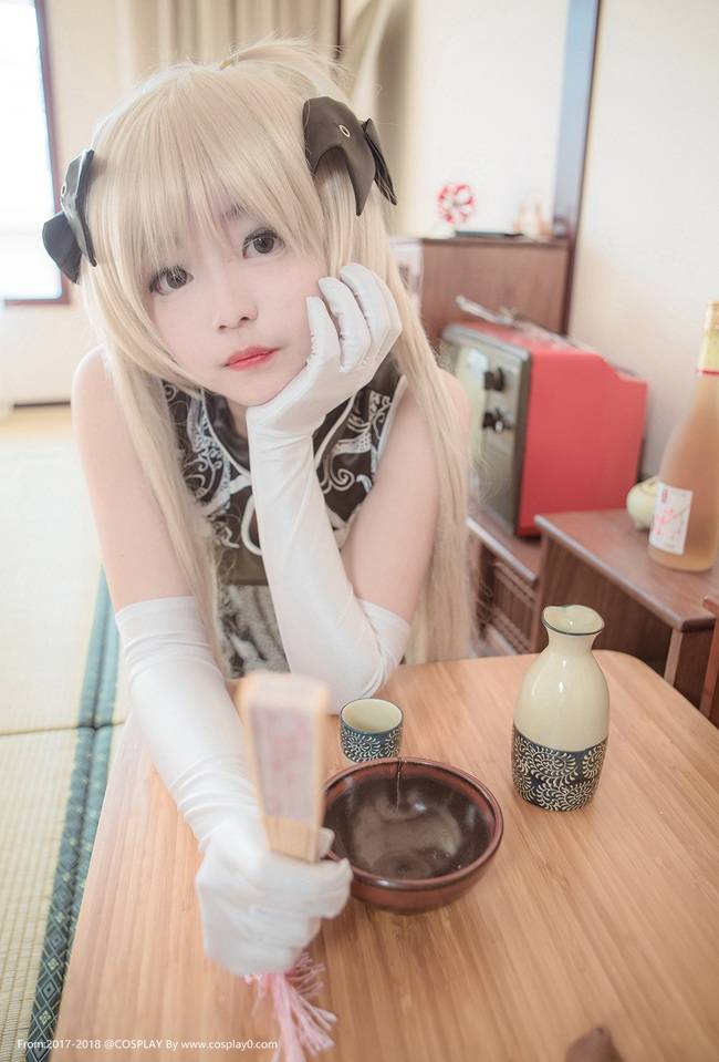 Cosplay福利/春日野穹诱惑黑丝美女无下限Cosplay无圣光福利