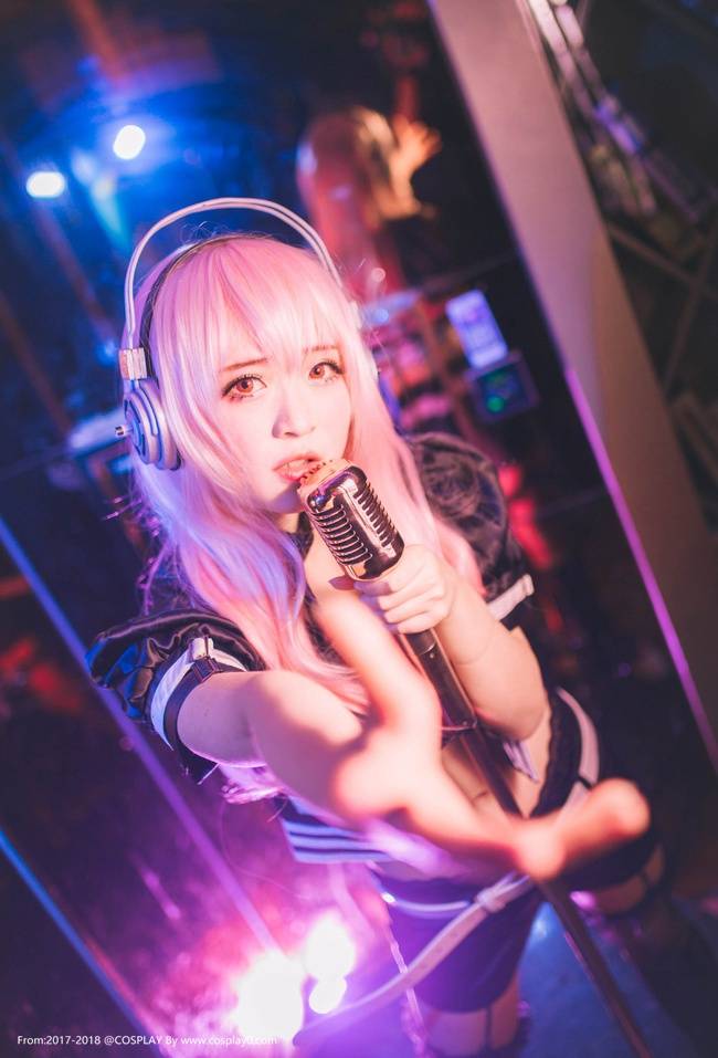Cosplay福利/Coser二花哥哥超级索尼子黑丝美腿诱惑Cosplay福利