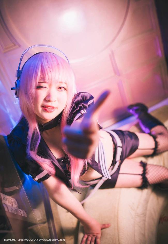 Cosplay福利/Coser二花哥哥超级索尼子黑丝美腿诱惑Cosplay福利