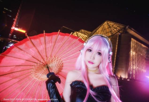 Cosplay福利/二次元大长腿美女Cosplay超级索尼子黑丝番号福利