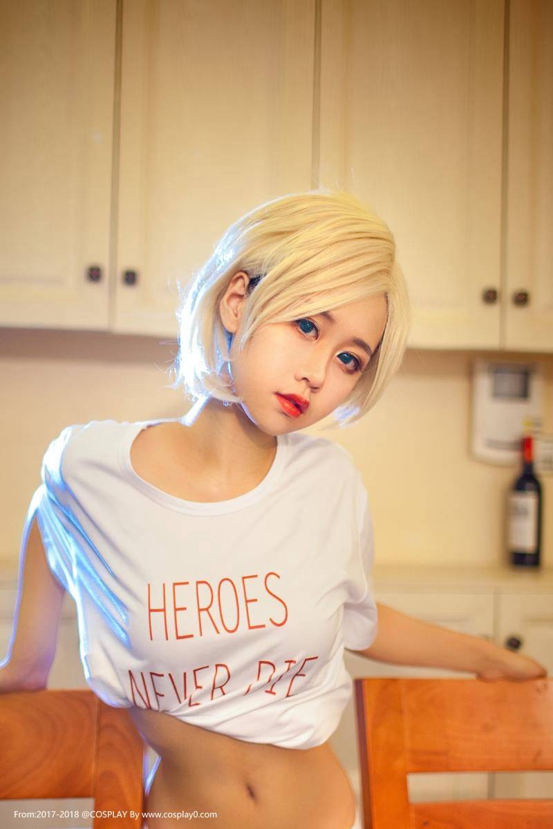 Cosplay福利/御姐萌芽儿守望先锋天使内衣诱惑Cosplay福利