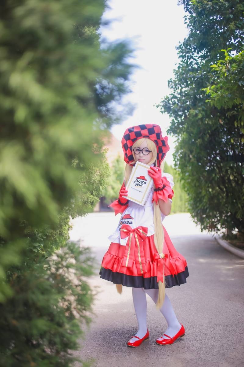 Cosplay福利/二次元萝莉Cosplay王者荣耀安琪拉白丝诱惑图片