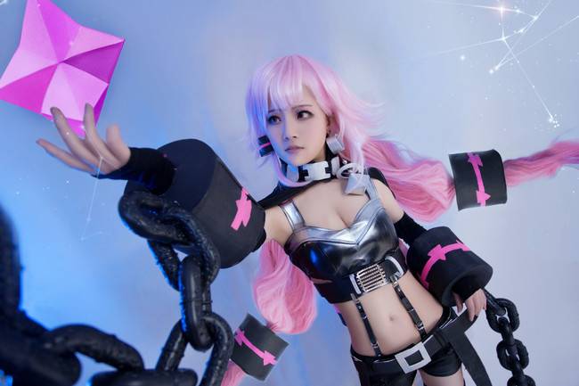 Cosplay福利/吊带袜绝对领域少女 永远的7日之都 星女璐璐COSPLAY美图欣赏 cn:coser菡萏