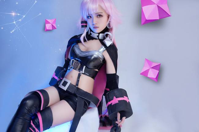 Cosplay福利/吊带袜绝对领域少女 永远的7日之都 星女璐璐COSPLAY美图欣赏 cn:coser菡萏