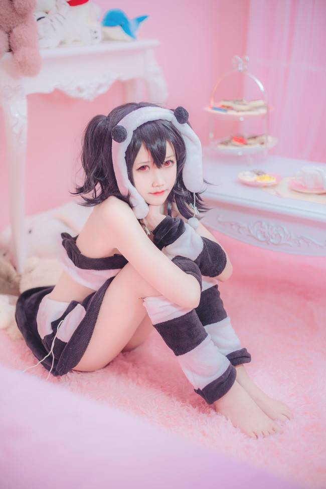 Cosplay福利/白丝绝对领域少女 LoveLive!矢泽妮可COSPLAY美图欣赏 cn:风间澈希