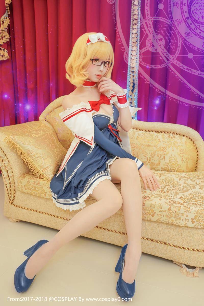 Cosplay福利/ElyEE子Cosplay爱丽丝·玛格特罗依德肉丝美腿美女写真