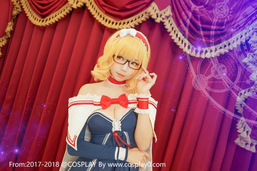 Cosplay福利/ElyEE子Cosplay爱丽丝·玛格特罗依德肉丝美腿美女写真
