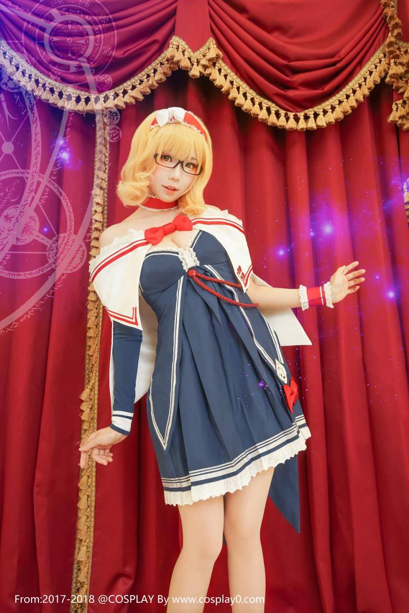 Cosplay福利/ElyEE子Cosplay爱丽丝·玛格特罗依德肉丝美腿美女写真