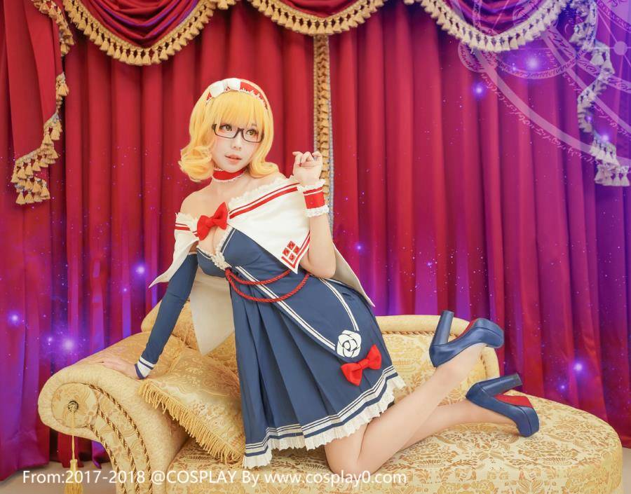 Cosplay福利/ElyEE子Cosplay爱丽丝·玛格特罗依德肉丝美腿美女写真