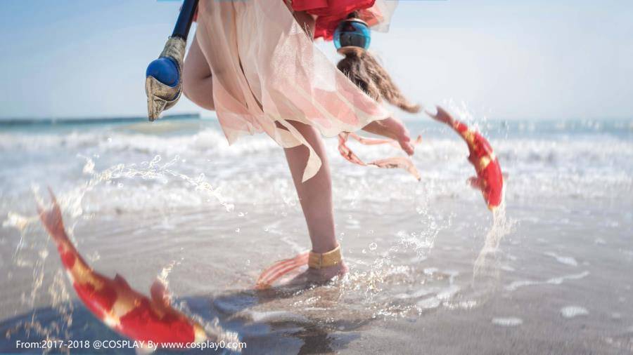 Cosplay福利/碳酸熊卡王者荣耀大乔Cosplay