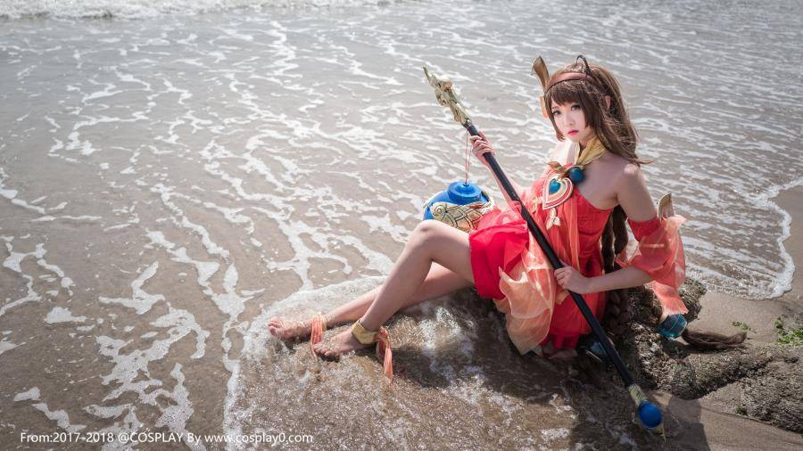 Cosplay福利/碳酸熊卡王者荣耀大乔Cosplay