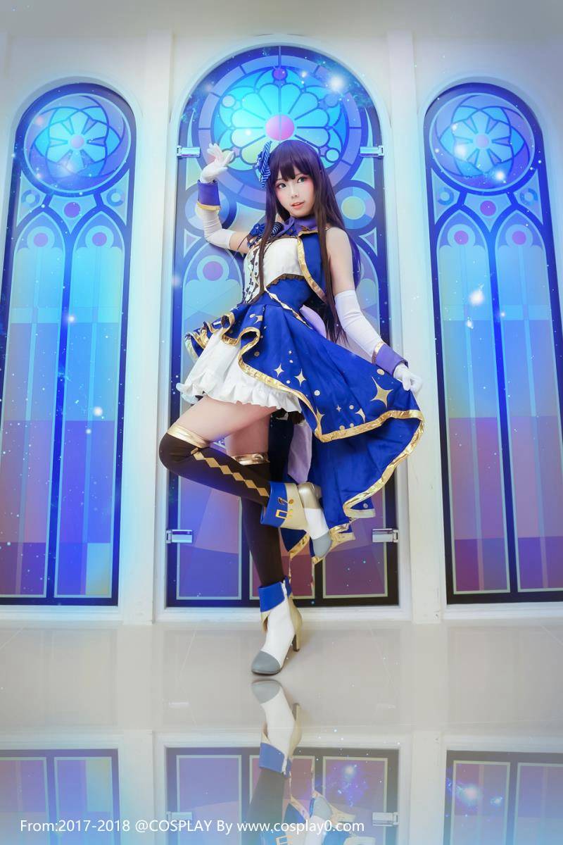 Cosplay福利/ElyEE子偶像大师灰姑娘女孩涩谷凛Cosplay美女图片