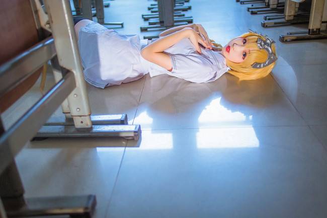 Cosplay福利/黑丝绝对领域制服少女 Fate/Grand Order 贞德COSPLAY美图欣赏 cn:风霖様