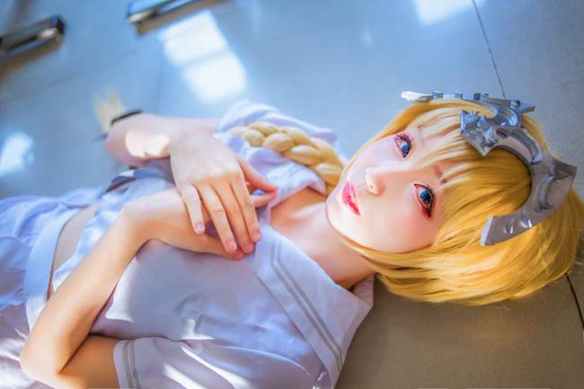 Cosplay福利/黑丝绝对领域制服少女 Fate/Grand Order 贞德COSPLAY美图欣赏 cn:风霖様