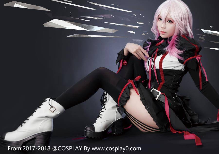 Cosplay福利/ElyEE子Cosplay楪祈同人黑丝萝莉诱惑福利图片