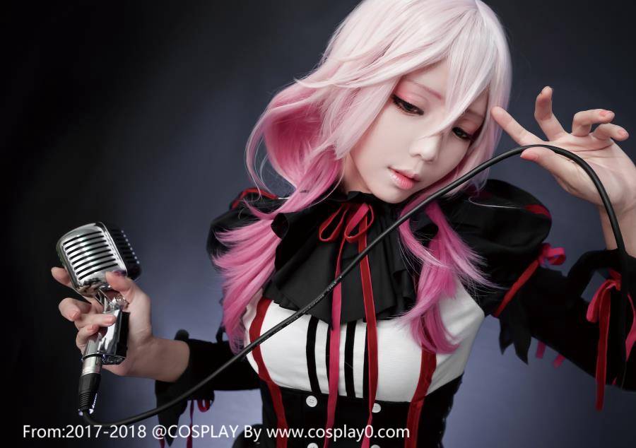 Cosplay福利/ElyEE子Cosplay楪祈同人黑丝萝莉诱惑福利图片