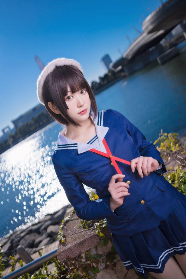 Cosplay福利/黑丝绝对领域制服少女 路人女主的养成方法 加藤惠COSPLAY美图欣赏 cn:亭亭子