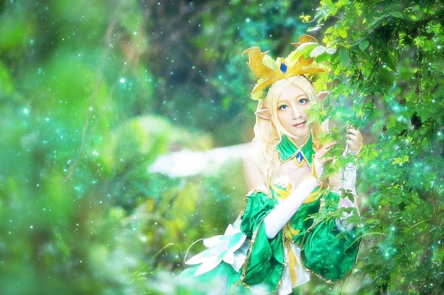 Cosplay福利/王者荣耀Cosplay最美精灵公主王昭君同人图片