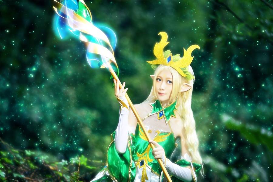 Cosplay福利/王者荣耀Cosplay最美精灵公主王昭君同人图片