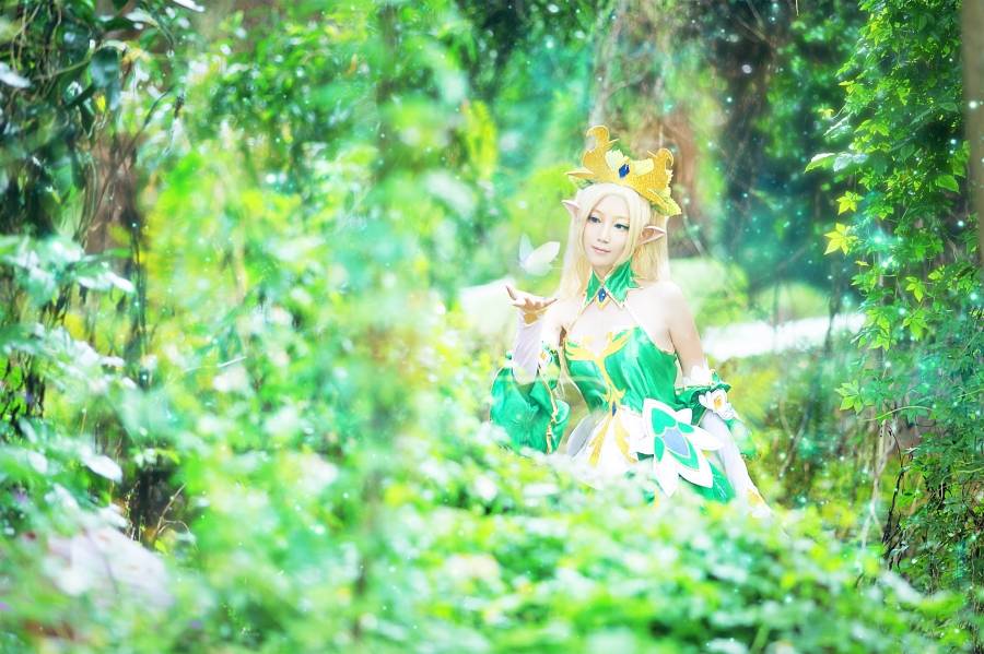 Cosplay福利/王者荣耀Cosplay最美精灵公主王昭君同人图片