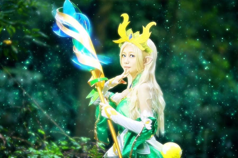 Cosplay福利/王者荣耀Cosplay最美精灵公主王昭君同人图片